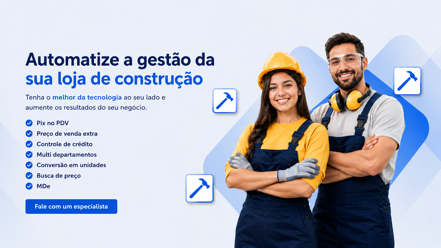 Automatize a gestão da sua loja de construção com o ERP LC Sistemas